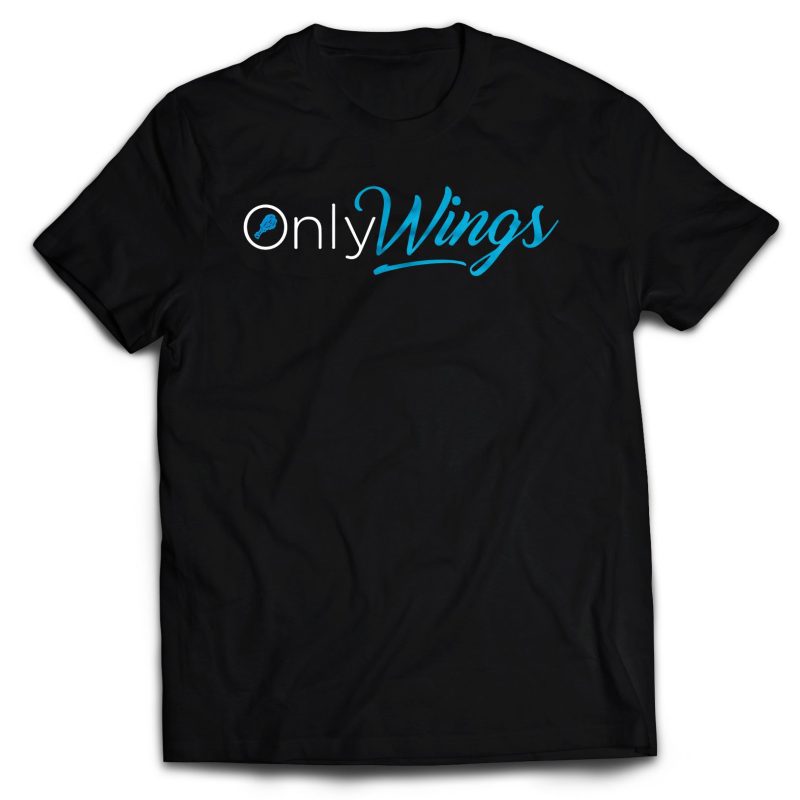 Only Wings Black T revised brighter